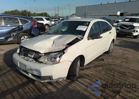 2010 Ford Focus S из США, поврежденный, VIN 1FAHP3EN6AW134424